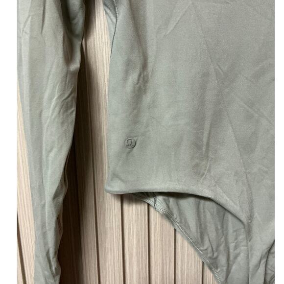 Lululemon Wundermost Nulu Square-Neck Long Sleeve Bodysuit Women’s M - Picture 6 of 9